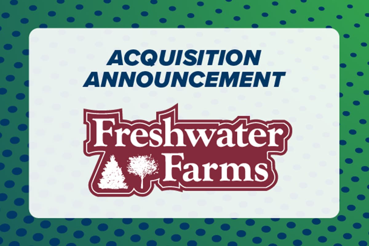Heritage Landscape Supply Group announces expansion in New England with the acquisition of Freshwater Farms, Inc.