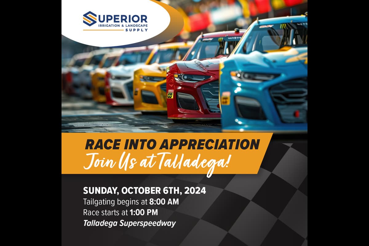 Join us at Talladega!
