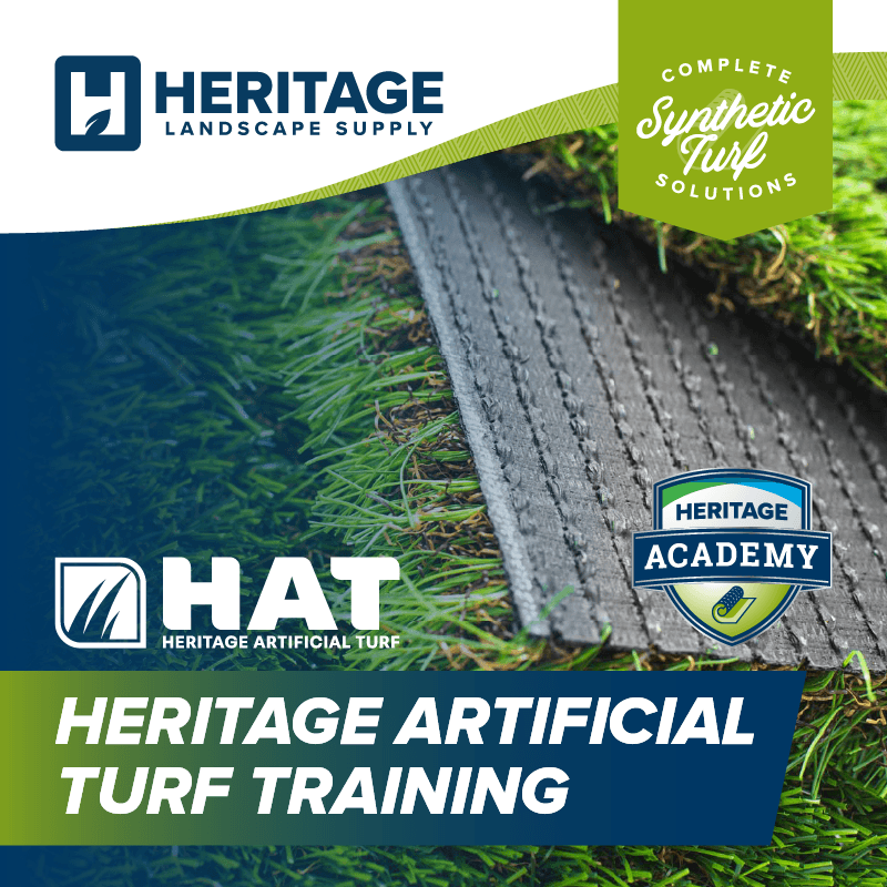 Heritage Artificial Turf Training