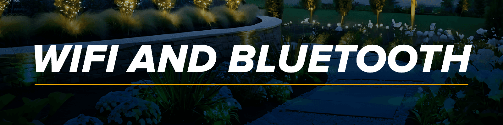 The Benefits of Bluetooth and Wi-Fi App-Controlled Landscape Lighting