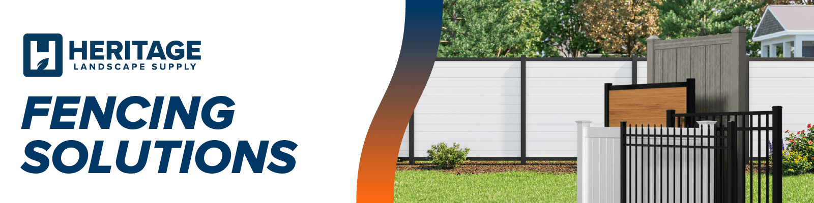 Fencing Solutions | Vinyl, Aluminum, Composite, & Mixed Material Fences