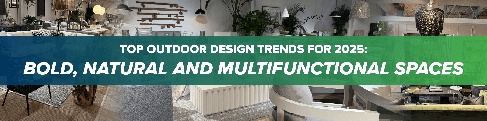 Top Outdoor Design Trends for 2025: Bold, Natural, and Multifunctional Spaces