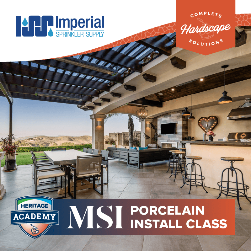 Imperial Sprinkler Supply Porcelain Installation Class
