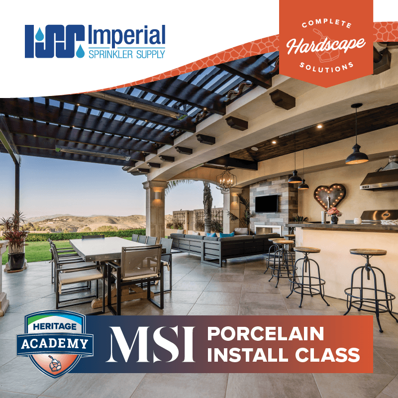 Imperial Sprinkler Supply Porcelain Installation Class