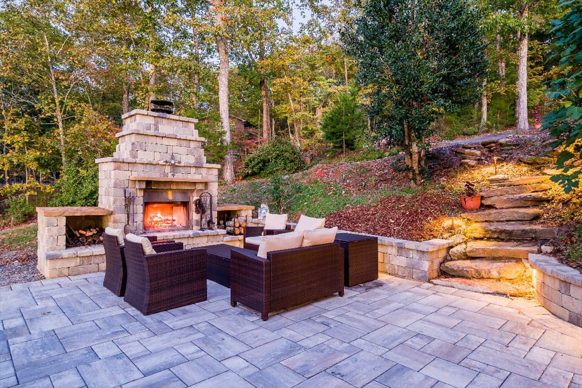 Cozy Up for the Season: Fireplaces and Hardscape Essentials